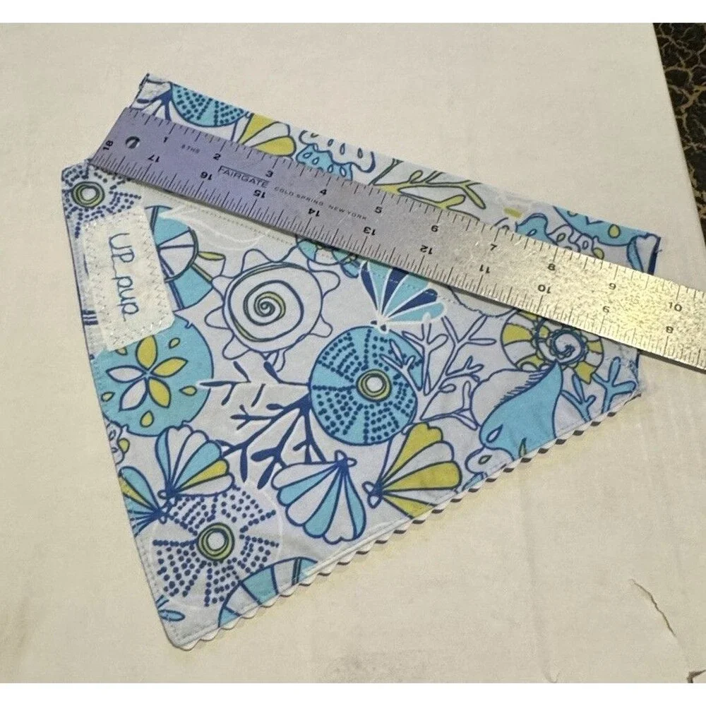 Dog Bandana Lot Of 3 Upcycled Fabric Handmade See Photos Slide On Collar
